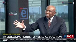 Discussion  Ramakgopa points to Kusile as solution [upl. by Kizzee]