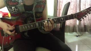 ENFORCER  Mesmerized By Fire Guitar Cover [upl. by Zita]