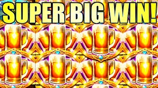 ★SUPER BIG WIN★ ANOTHER STACK OF BEER🍺 BIER HAUS ORIGINAL Slot Machine WMS [upl. by Frankie427]