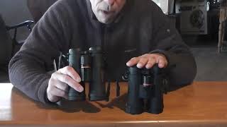 Athlon Binocular comparison review Cronus UHD vs Midas UHD 10x42s [upl. by Zerep]