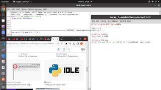 How to Install IDLE Python IDE in Ubuntu and run program Linux [upl. by Pliske]