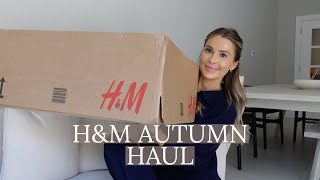 HUGE HampM AUTUMN TRY ON HAUL  NADIA ANYA [upl. by Acinnad]