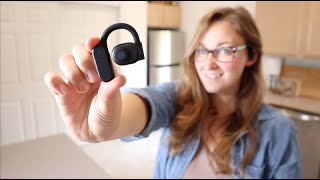 BUGANI Open Ear Headphones Review  Bluetooth 53 Wireless Headphones Open Ear Earbuds [upl. by Yacano]