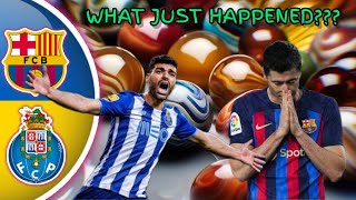 WATCH HOW PORTO SHOCKED BARCELONA IN UEFA CHAMPIONS LEAGUE MARBLE FOOTBALL 112823 espn fc [upl. by Zzabahs]