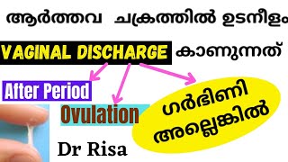 ഗർഭിണി അല്ലങ്കിൽ Vaginal Discharge കാണുന്നത്  Ovulation Discharge  Vaginal Discharge Malayalam [upl. by Abner]