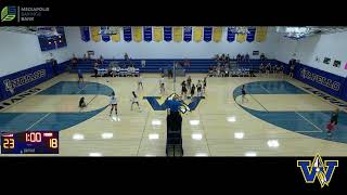 HS Volleyball FSJVVarsity vs Pekin [upl. by Prissy]