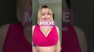 Full Coverage Fuller Bust Bralette  MOLKE in Size Small Super [upl. by Rebmat]