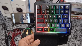 Mini clavier gamer review unboxing [upl. by Yzeerb174]