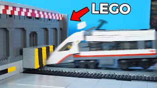 Crash Testing LEGO Trains [upl. by Matlick]