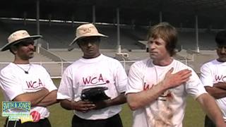 Cricket PracticeJhonty Rhodes teaches fielding Part 1 [upl. by Bearnard442]