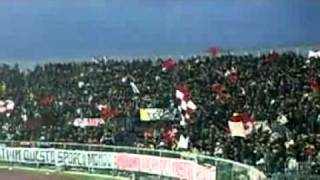 CURVA NORD LIVORNOBELLA CIAOAccompagnata da un coro LAZIO MERDA [upl. by Sidell789]