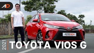 2021 Toyota Vios G Review  Behind the Wheel [upl. by Kalli]