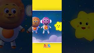 Twinkle Twinkle Little Star ⭐️🎶 shorts nurseryrhymes kidssong lullaby abclearningclub [upl. by Way303]