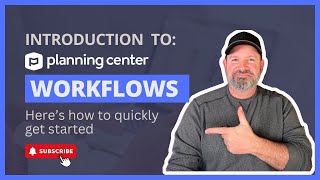 Intro to Workflows in Planning Center People [upl. by Okubo976]