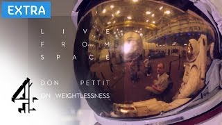 Why Do Astronauts Float in Space  Space Week Live  Channel 4 [upl. by Mashe]