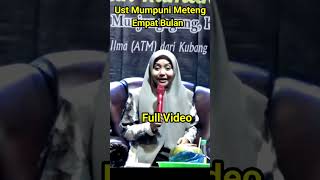 Ust Mumpuni Meteng 4 Bulan  Wis Bati Kiyaine shorts muhamadaminchannel [upl. by Elias]