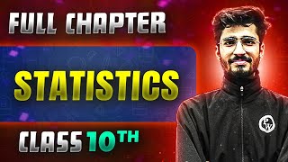 Statistics FULL CHAPTER  Class 10th Mathematics  Chapter 13  Udaan [upl. by Crandale116]