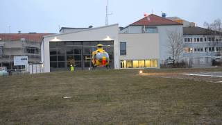 Landung EC 135 Christoph 18 DHXAD [upl. by Verity]