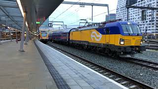 NS Vectron 193 499 NS FLOW  Nightjet 402  Utrecht CS  4K [upl. by Arretnahs139]