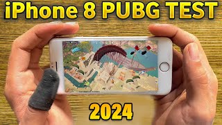 iphone 8 pubg test  iphone 8 pubg test in 2024  iphone 8 pubg graphics  iphone 8 pubg handcam [upl. by Concha]