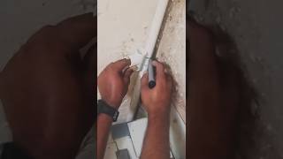 How to connect water pipe Tee  joint T pvc pipe using tips💯 diy shorts plumberwork ytshorts [upl. by Uyr85]