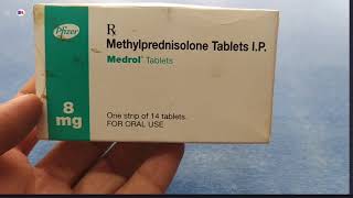 Medrol 8mg Tablet  Methylprednisolone 8mg Tablet  Medrol 8mg Tablet uses benefits review in Hindi [upl. by Annahsad]