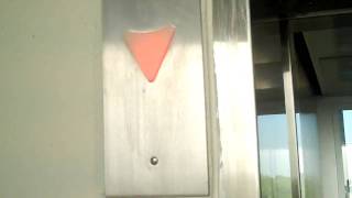 Kone Ecodisc Glass Traction Elevator 2 at Monk Dr Garage University of Missouri  Columbia [upl. by Bound]