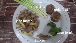 RESEP MEMBUAT WEDANG JAHE [upl. by Egwin]