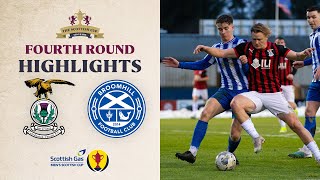 Inverness CT 40 Broomhill  Scottish Gas Mens Scottish Cup Fourth Round Highligths [upl. by Hajed]