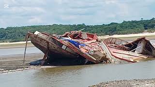 A SECA SEVERA DEIXA COMUNIDADES ISOLADAS NO INTERIOR DO AMAZONASsecaamazom [upl. by Pirbhai]