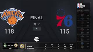 New York Knicks  Philadelphia 76ers Game 6  NBAPlayoffs presented by Google Pixel Live Scoreboard [upl. by Aleicarg636]