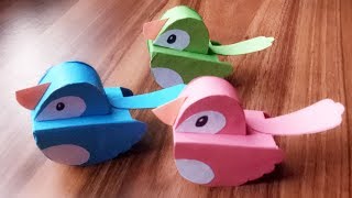 How to make Origami 3D BirdBest Origami Tutorial [upl. by Johnna]