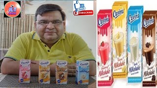 Cavins MilkShake Review and Taste  Cavin MilkShake Taste and Review  Cavin Kare [upl. by Thurlough366]