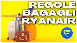 RYANAIR Regole BAGAGLI ✈️ [upl. by Humble91]