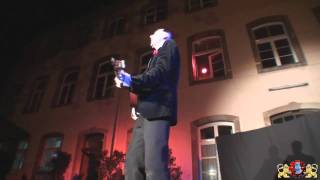 Paco chante la Paix Scenes de rue 2010 Mulhouse [upl. by Hanzelin]