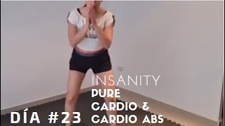 Insanity PURE CARDIO amp CARDIO ABS Video 23 bajadepeso tonifica ejercicioencasa insanity [upl. by Clemens]