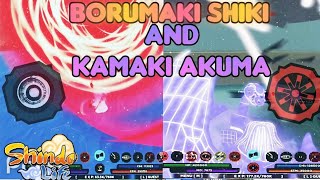 BORUMAKI Shiki And KAMAKI Akuma  OP  Shindo Life PVP 42 [upl. by Sexela]