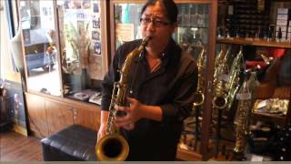 Test Tenor Mouthpiece Francois Louis ML 260 Grounds [upl. by Salvidor]