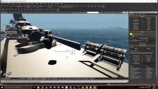 Lumberyard tutorial  Simple Shooter part 3  Sea Battle [upl. by Yaffit]