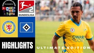 Eintracht Braunschweig  Hamburger SV  31  Zusammenfassung  2Bundesliga  braunschweig hsv [upl. by Nicola829]