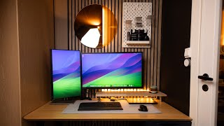 Small and Cosy Desk Setup 2024 [upl. by Heady428]