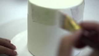 How to Paint a Cake With Luster Dust [upl. by Stretch742]