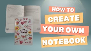 EASY DIY NOTEBOOK  HOW TO MAKE A NOTEBOOK  STITCH A NOTEBOOK [upl. by Kristofer]