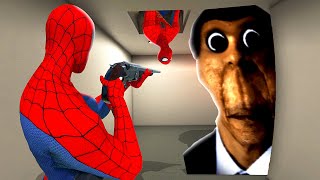 Escaping from OBUNGA in Virtual Reality  Bonelab VR Mods [upl. by Ahselef543]