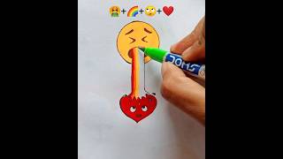 Emoji satisfying creative art 🤩shorts satisfying art youtubeshorts [upl. by Dikmen]