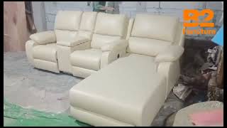 Recliner sofa design 3 seater [upl. by Enomsed]