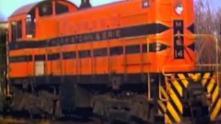 Morristown amp Erie Railroad Historical Footage [upl. by Moberg]