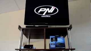 2 Media player PNI Cinema HD 170R Prezentare BOOT Meniu Telecomanda [upl. by Way915]