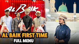 First time Al Baik Full Menu  Roza E Rasool Pe Salam  Yazdan Umrah Vlog 8  Param Vlog 215 [upl. by Saraann]