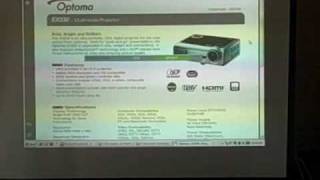 Optoma EX330 DLP Projector Review [upl. by Nima]